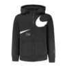 NIKE SCHWARZES KINDER-SWEATSHIRT MIT REISSVERSCHLUSS