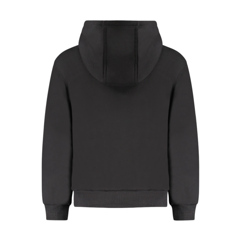 NIKE KIDS' BLACK ZIP-UP SWEATSHIRT