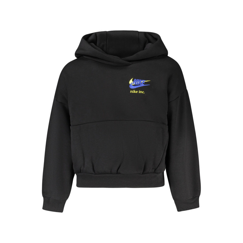 SUDADERA NIKE NEGRA CON CREMALLERA PARA NIÑOS