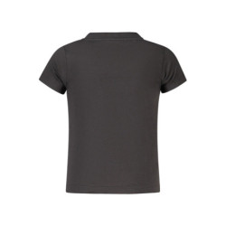 NIKE SHORT-SLEEVED T-SHIRT FOR GIRLS, BLACK