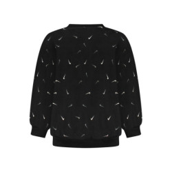 NIKE KIDS' BLACK ZIP-UP SWEATSHIRT