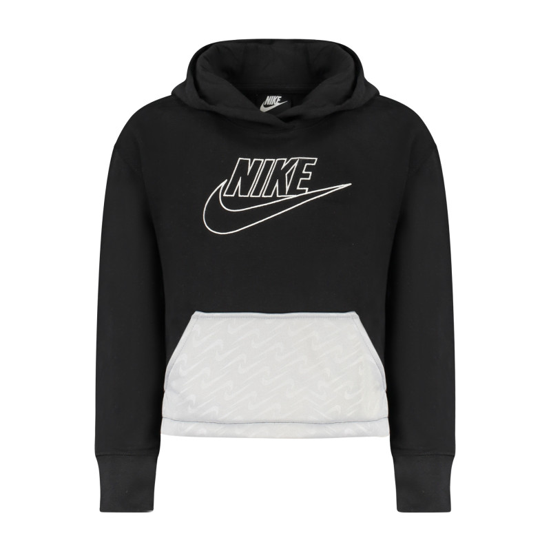 SUDADERA NIKE NEGRA CON CREMALLERA PARA NIÑOS