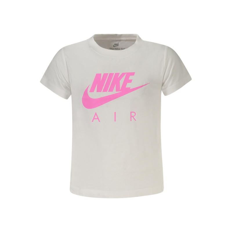CAMISETA NIKE DE MANGA CORTA PARA NIÑA, BLANCA