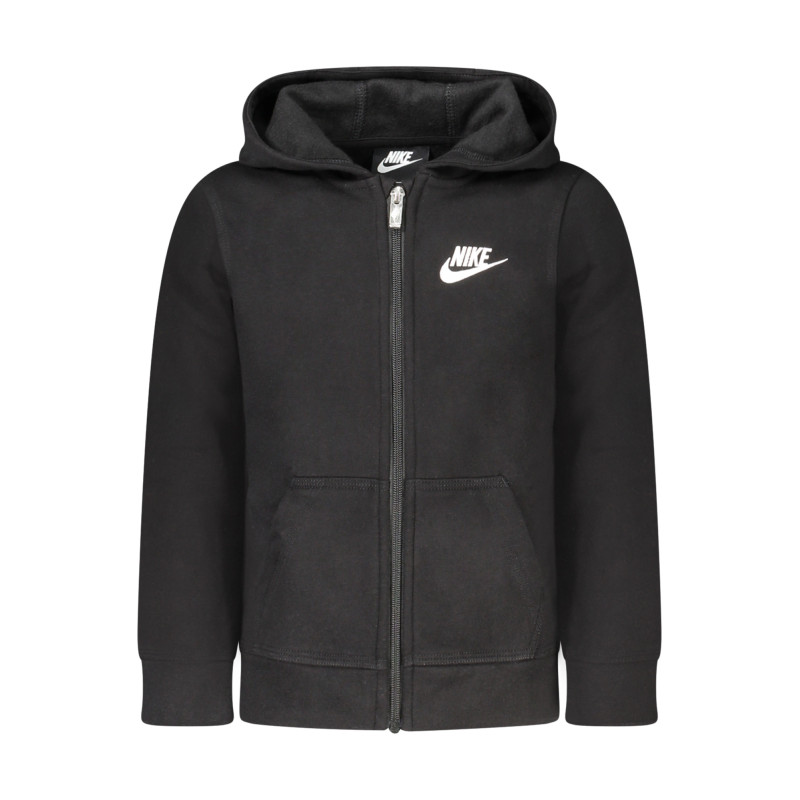 NIKE SCHWARZES KINDER-SWEATSHIRT MIT REISSVERSCHLUSS