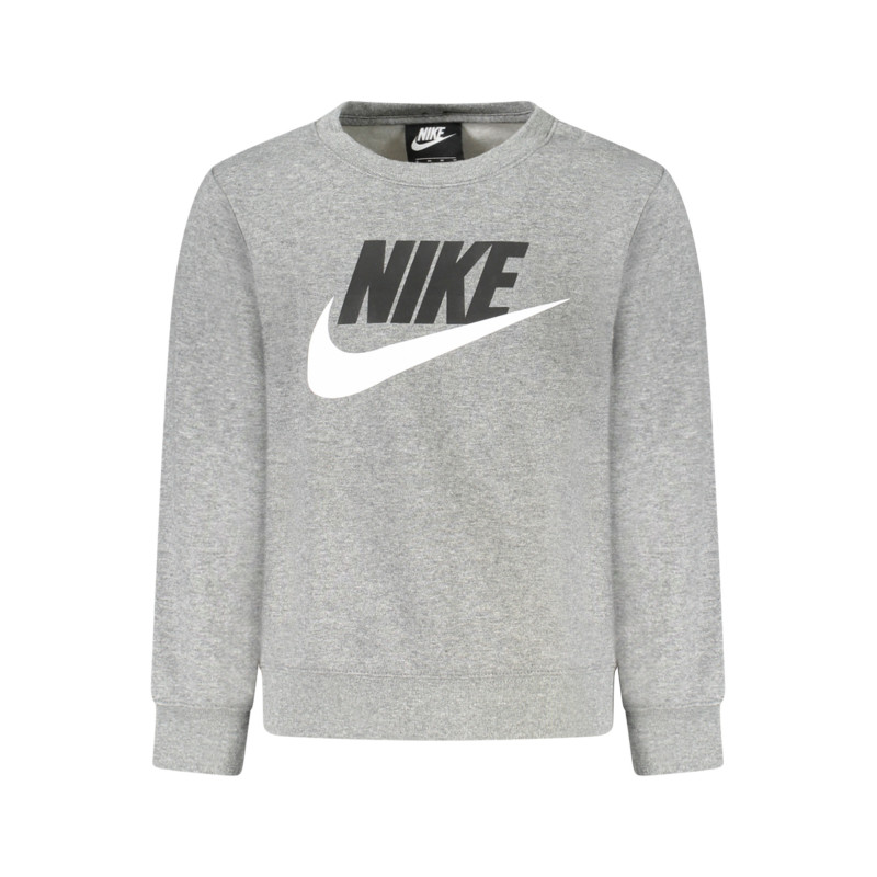 NIKE FELPA SENZA ZIP BAMBINO GRIGIO