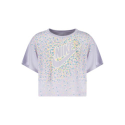 NIKE KIDS' PURPLE SHORT-SLEEVE T-SHIRT