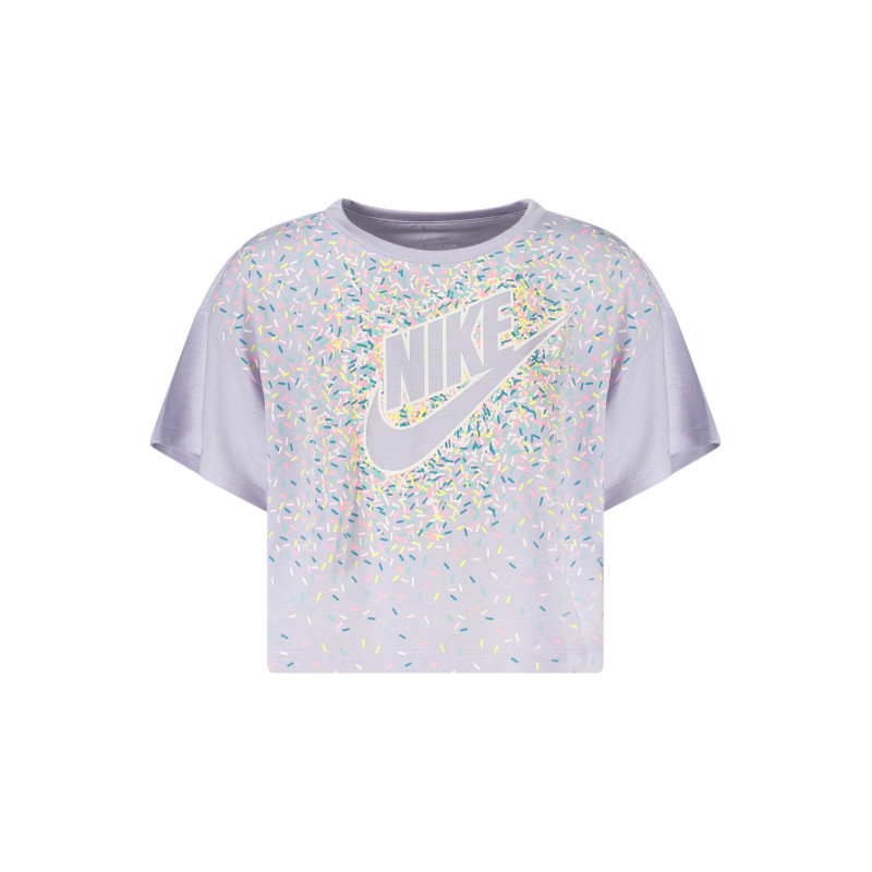 CAMISETA NIKE DE MANGA CORTA MORADA PARA NIÑOS