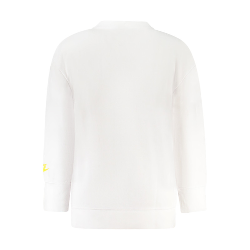 NIKE FELPA SENZA ZIP BAMBINA BIANCO