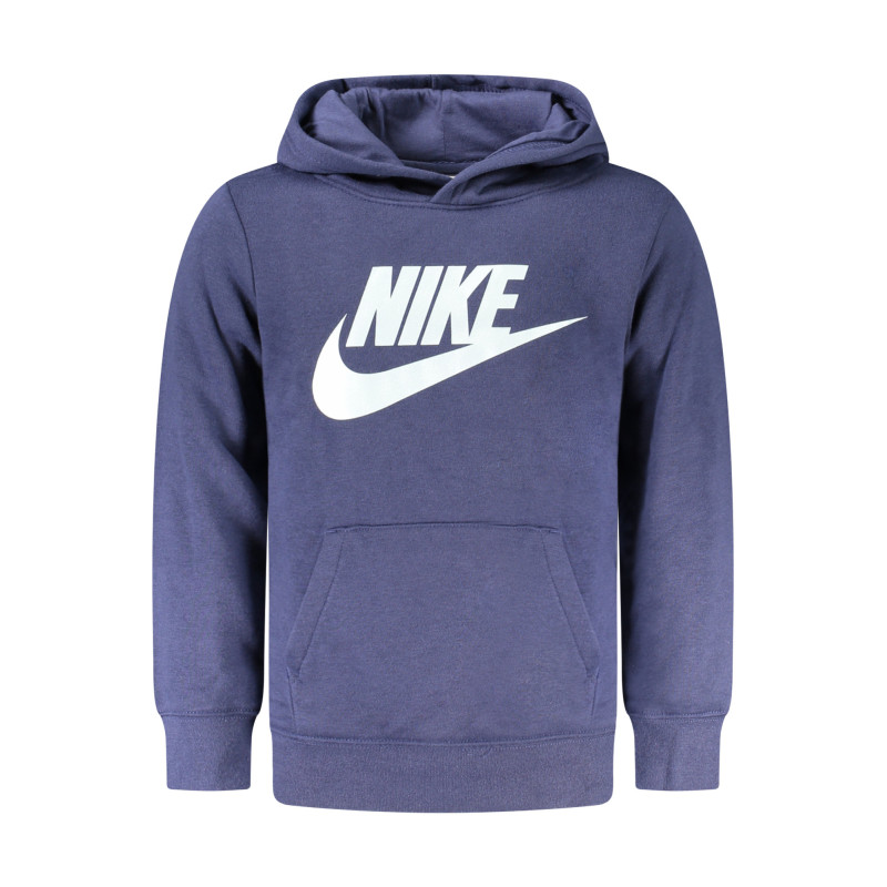 NIKE KIDS' BLUE ZIP-UP SWEATSHIRT