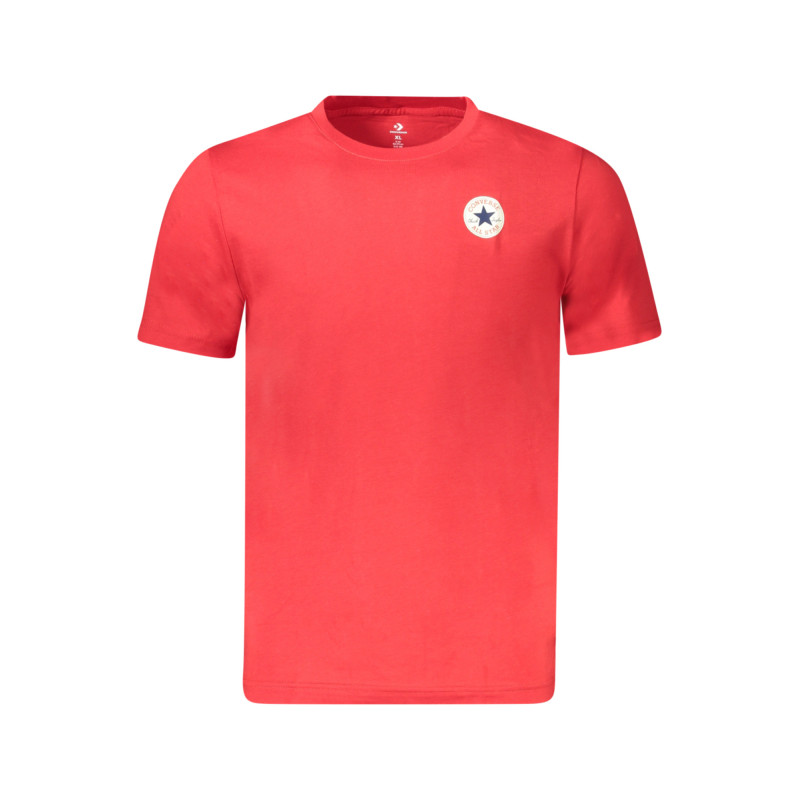 T-shirt rouge à manches courtes Converse pour enfant
