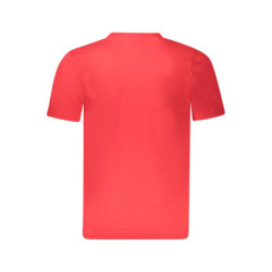 CONVERSE T-SHIRT MANICHE CORTE BAMBINO ROSSO
