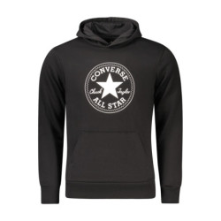 CONVERSE FELPA SENZA ZIP BAMBINO NERO