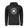 Sweat à capuche zippé noir Converse pour enfants