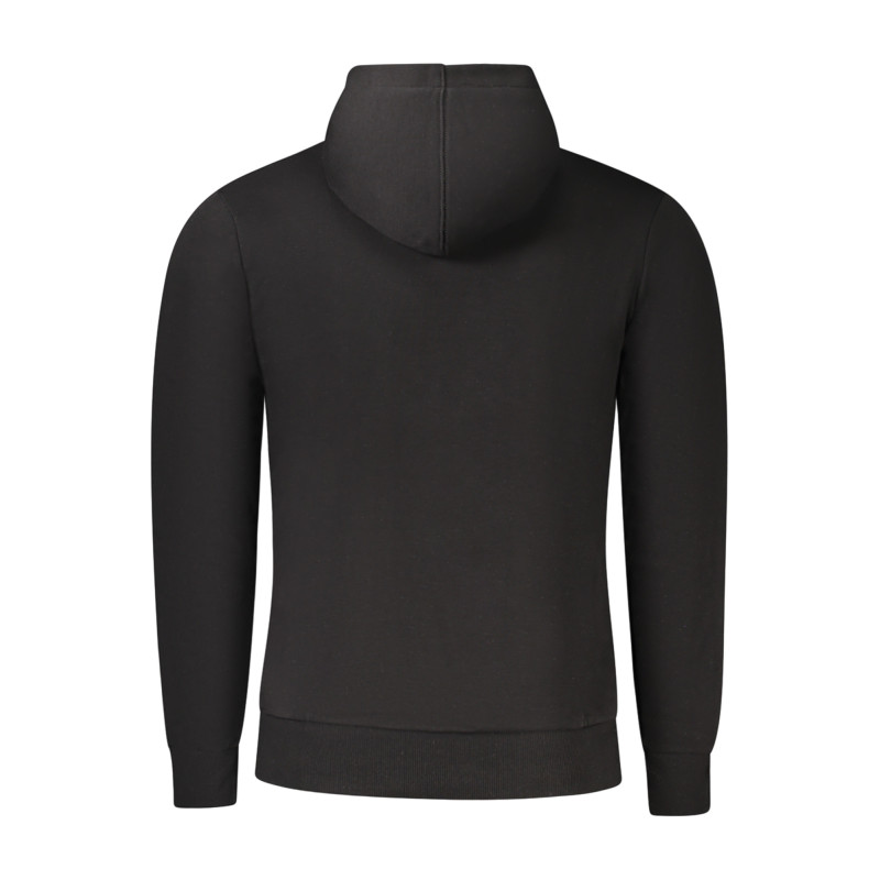 Sudadera con capucha y cremallera negra de Converse para niños