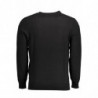 LYLE & SCOTT MEN'S BLACK SWEATER