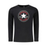 T-SHIRT NOIR À MANCHES LONGUES CONVERSE POUR ENFANTS