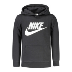 NIKE KIDS' BLACK ZIP-UP SWEATSHIRT