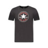 Camiseta de manga corta Converse para niños, negra