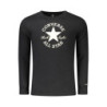 T-SHIRT NOIR À MANCHES LONGUES CONVERSE POUR ENFANTS