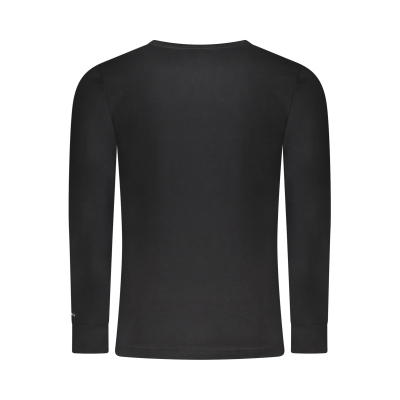 CONVERSE KIDS' BLACK LONG-SLEEVED T-SHIRT