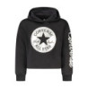 Converse Girls' Zip-Up Hoodie, Black