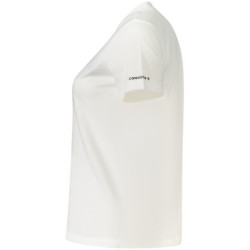 Converse Girls' Short-Sleeved T-SHIRT, White