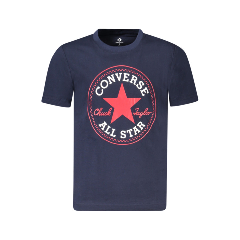 CAMISETA CONVERSE DE MANGA CORTA PARA NIÑOS, AZUL