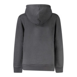 Sweat à capuche zippé noir Converse pour enfants