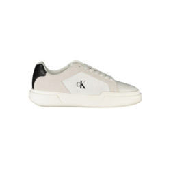 CALVIN KLEIN MEN'S WHITE SPORTS SHOES