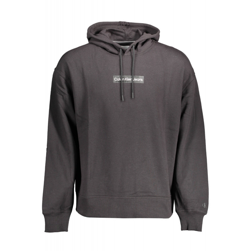 SUDADERA CALVIN KLEIN SIN CREMALLERA HOMBRE NEGRO