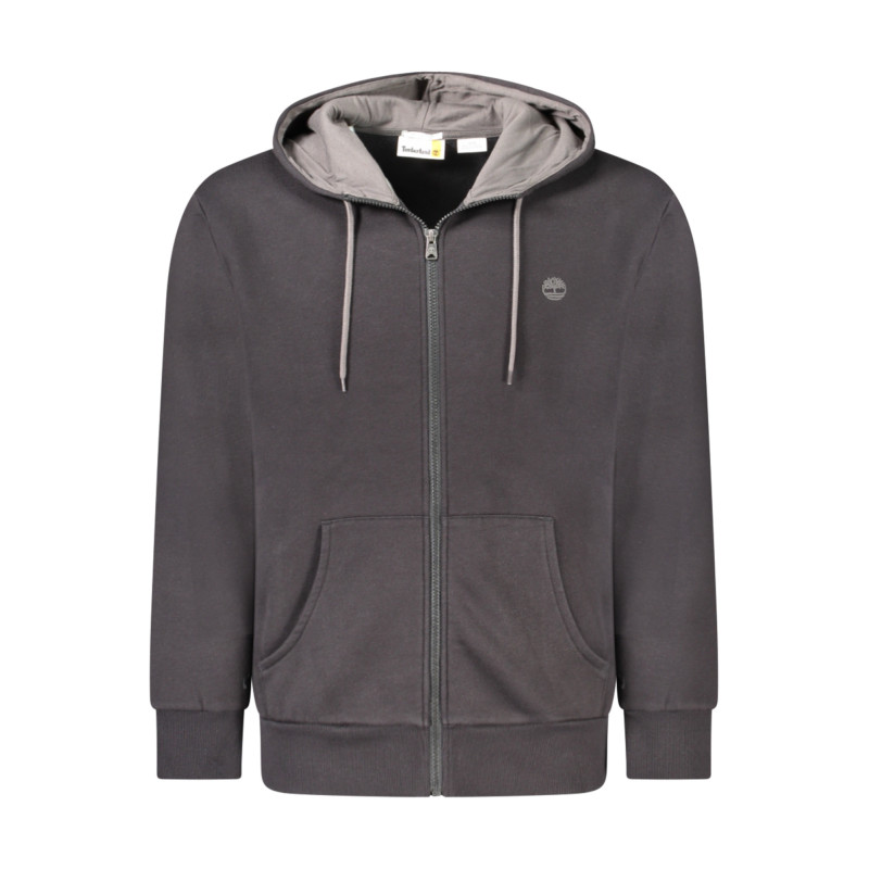 Sweat zippé noir Timberland pour homme