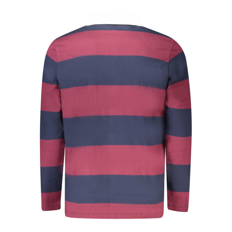 Polo à manches longues Timberland pour homme, rouge