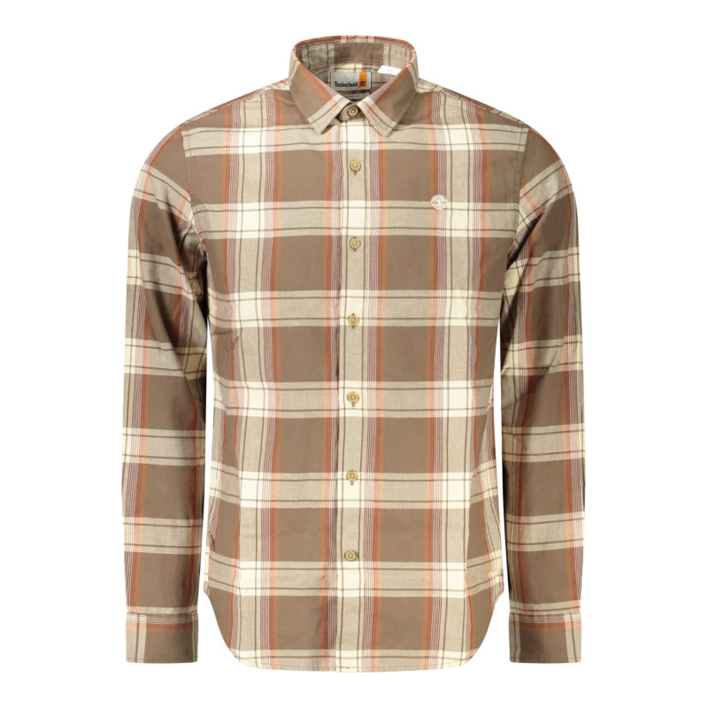 CAMISA DE MANGA LARGA PARA HOMBRE TIMBERLAND, MARRÓN