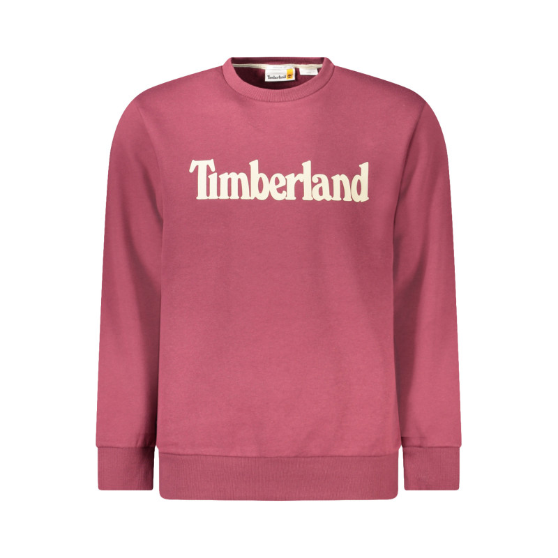 SUDADERA TIMBERLAND ROJA CON CREMALLERA PARA HOMBRE