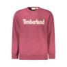 Sweat zippé rouge Timberland pour homme