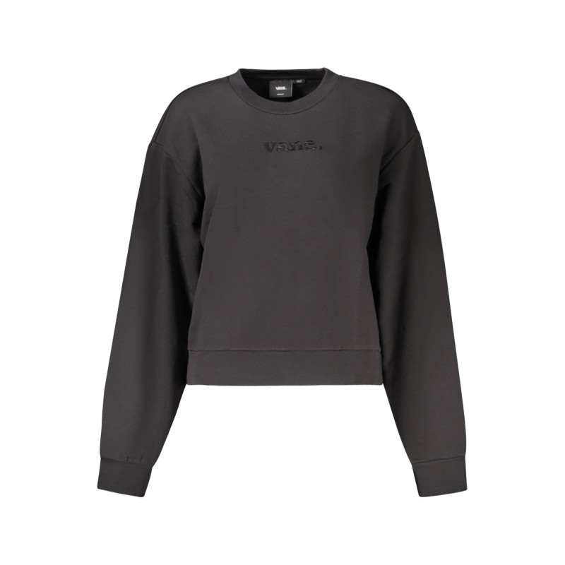 VANS DAMEN-SWEATSHIRT MIT ZIP-UP-DETAILS SCHWARZ