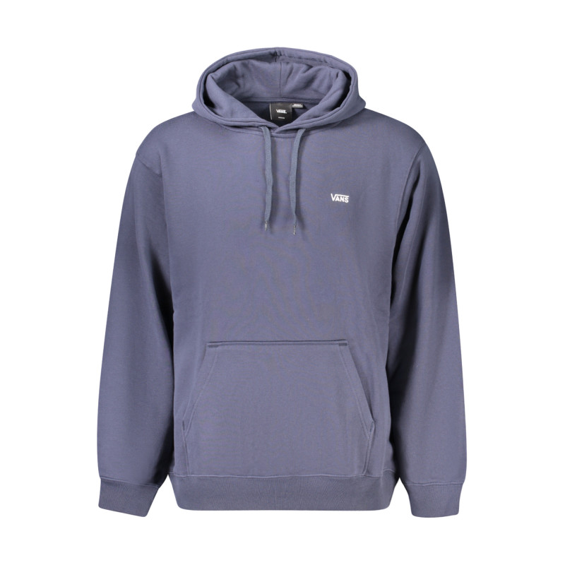 VANS MEN'S BLUE ZIP-UP SWEATSHIRT