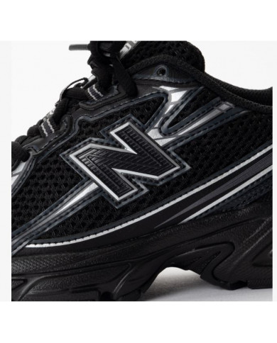 Baskets New Balance Enfant GR740BM Black/Silver Metallic