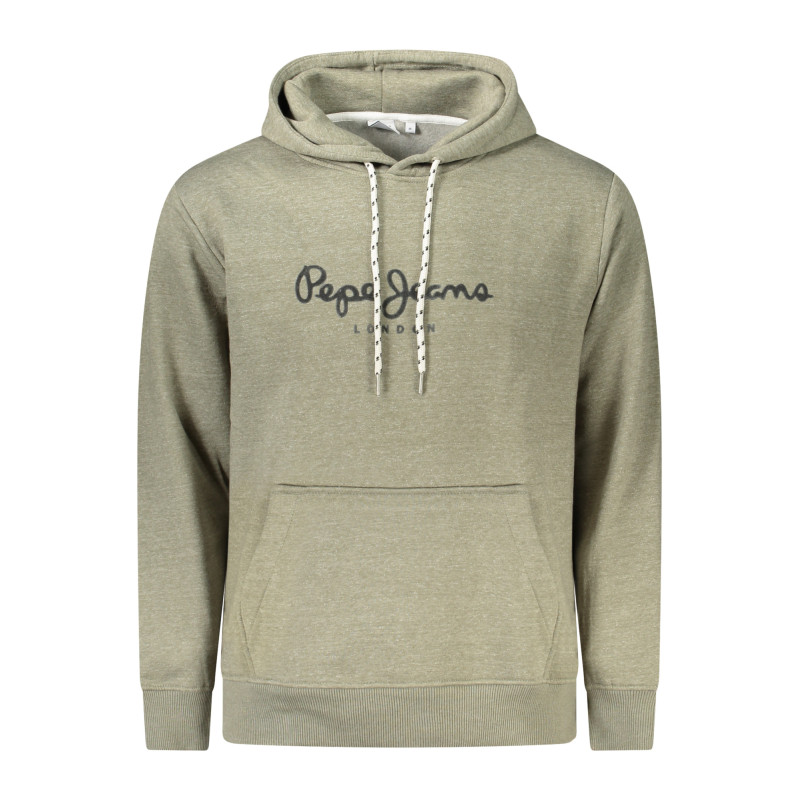 PEPE JEANS HERREN-SWEATSHIRT MIT ZIP, GRÜN