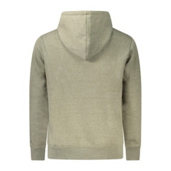 PEPE JEANS HERREN-SWEATSHIRT MIT ZIP, GRÜN