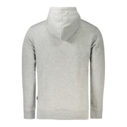 PEPE JEANS MEN'S GRAY ZIP-UP SWEATSHIRT