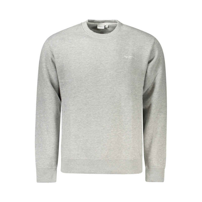 SUDADERA GRIS CON CREMALLERA PARA HOMBRE PEPE JEANS
