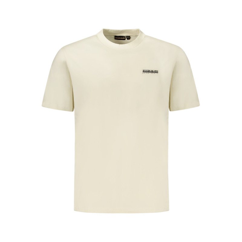 NAPAPIJRI MEN'S SHORT-SLEEVE T-SHIRT, BEIGE