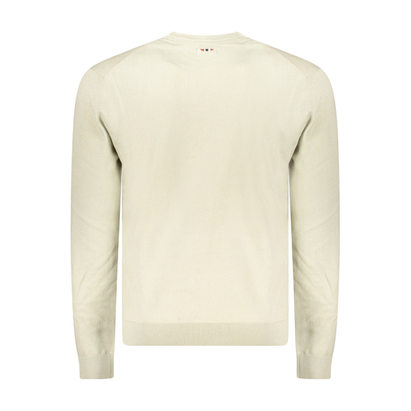 NAPAPIJRI MEN'S BEIGE SWEATER