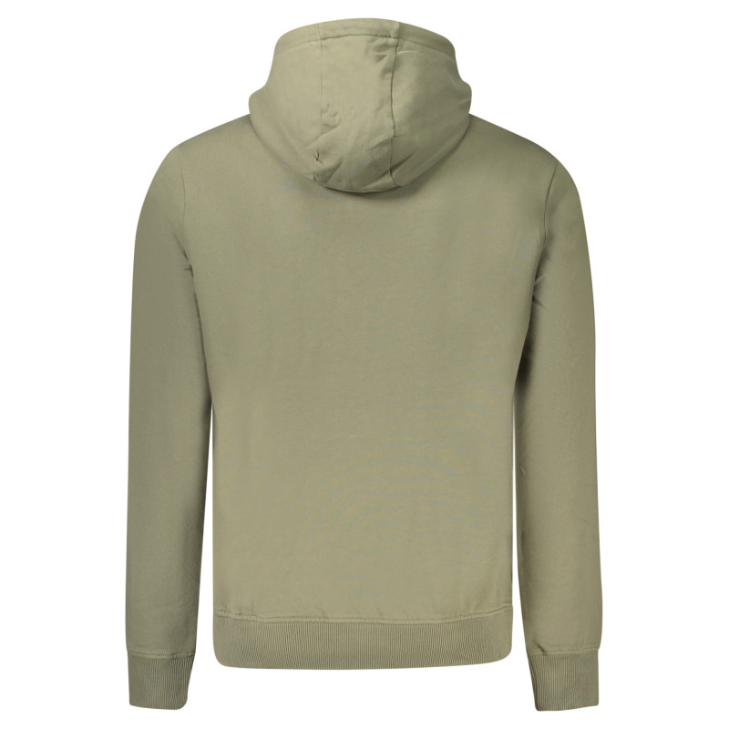 NAPAPIJRI HERREN-SWEATSHIRT MIT ZIP, GRÜN