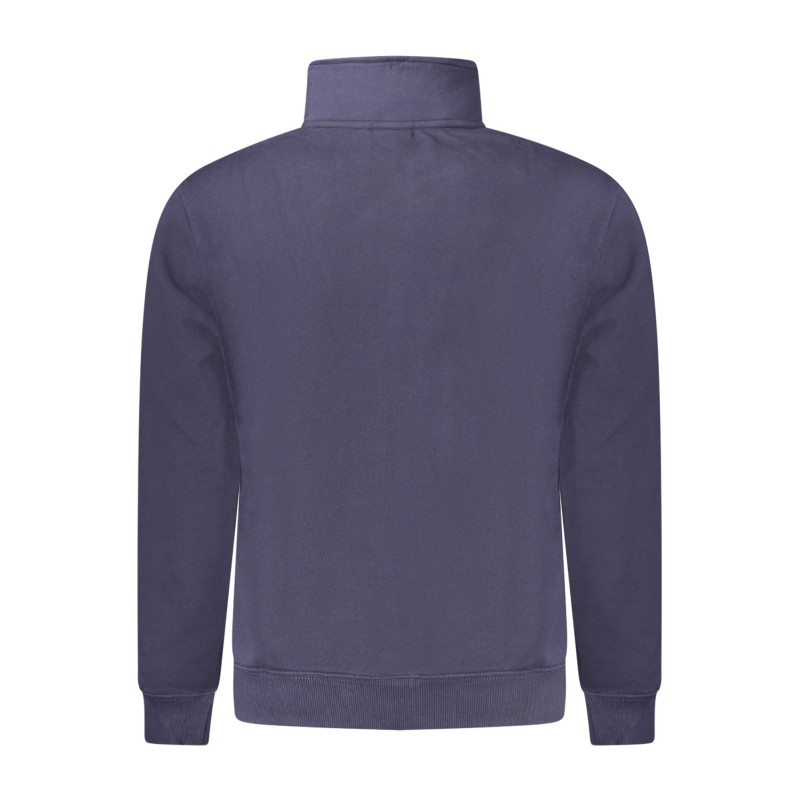 NAPAPIJRI SWEAT-SHIRT ZIPPÉ POUR HOMMES, BLEU