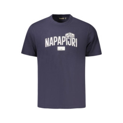 CAMISETA DE MANGA CORTA NAPAPIJRI PARA HOMBRE, AZUL