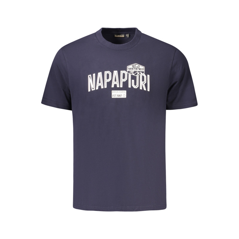 NAPAPIJRI MEN'S SHORT-SLEEVED T-SHIRT, BLUE