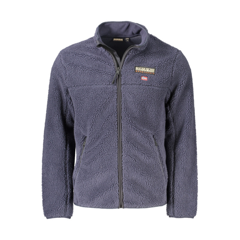SWEAT-SHIRT ZIPPÉ NAPAPIJRI HOMME BLEU