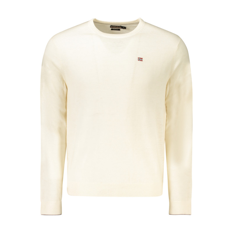 NAPAPIJRI MEN'S WHITE SWEATER